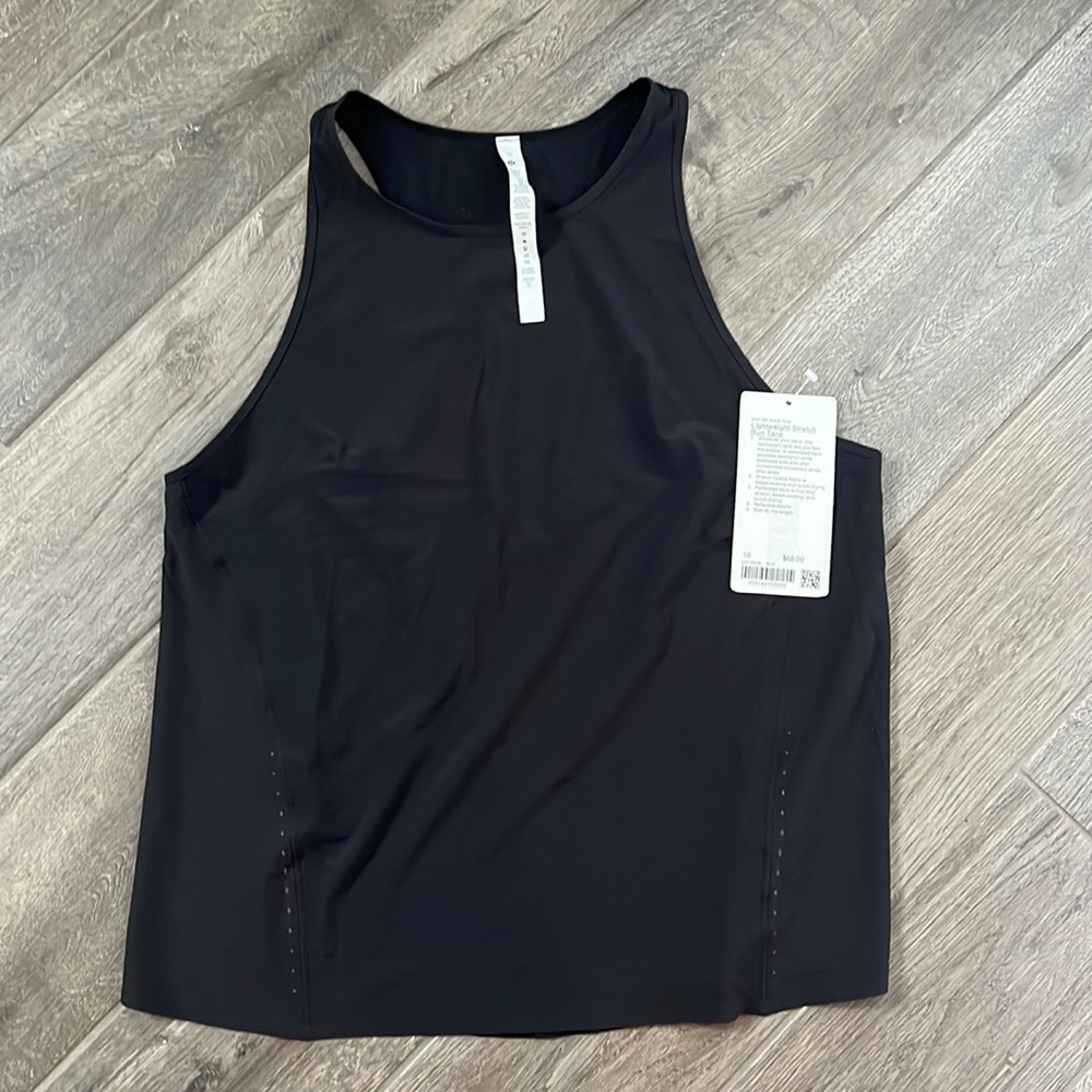 NWT Lululemon lightweight stretch run tank